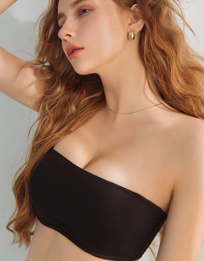 AIRY Cool Push-Up Tube Bra(Large Size)