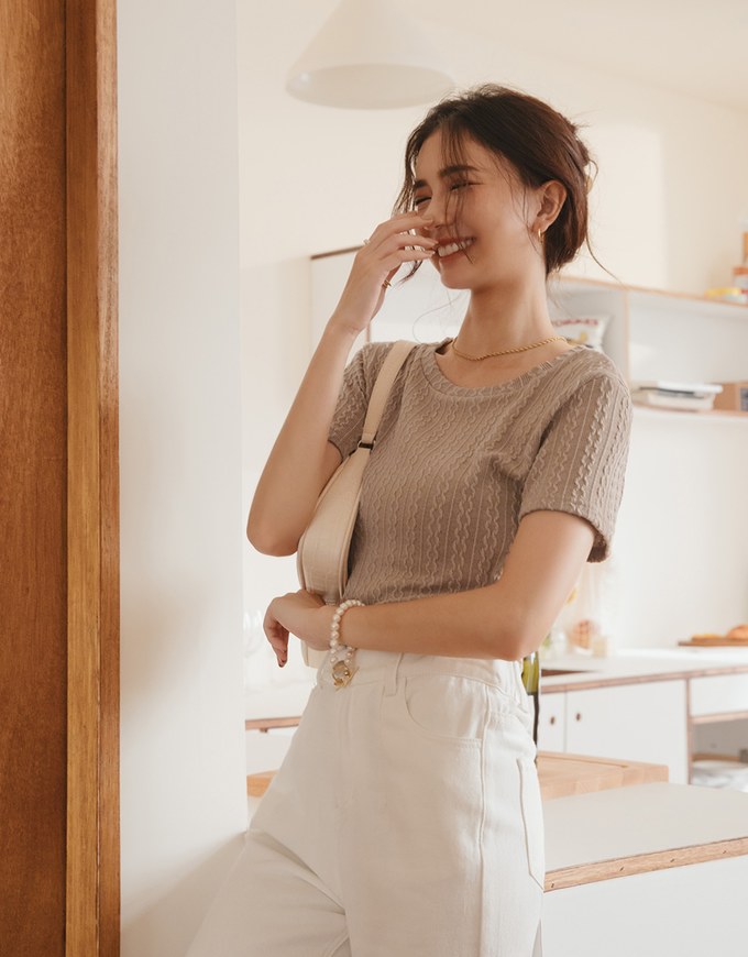 Beyond Basic Twisted Crop Top