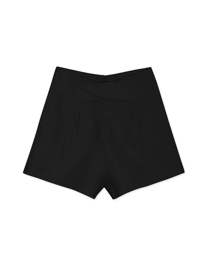Enhanced Overlap Slim Shorts