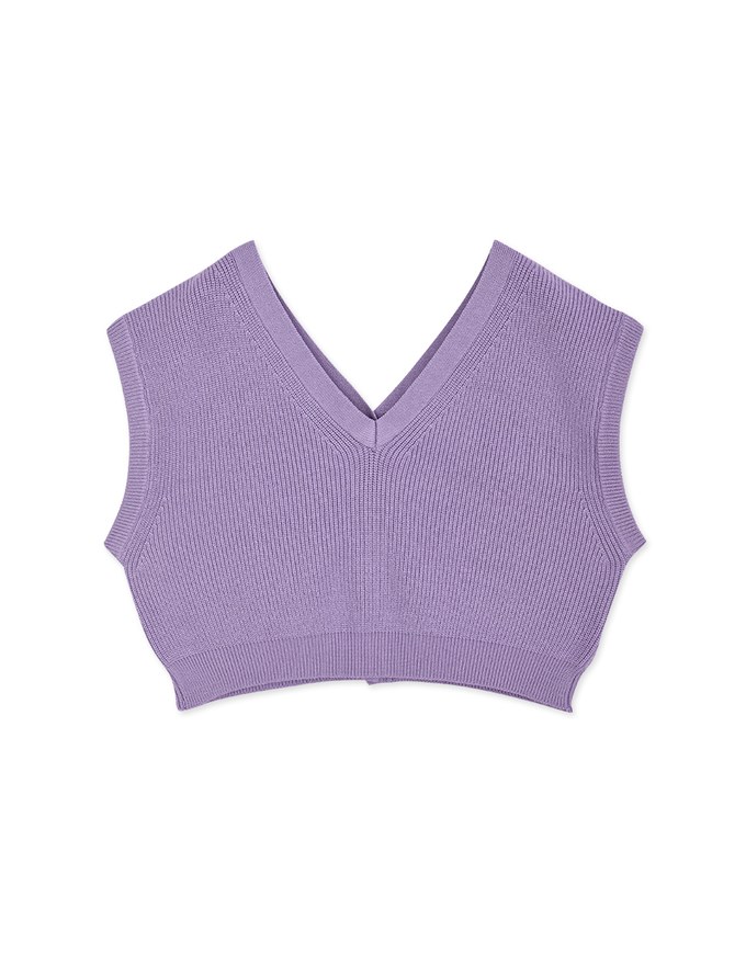 2WAY Drop Shoulder Button Vest