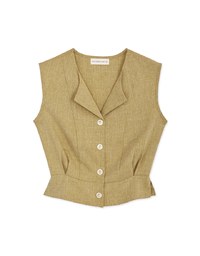 Smart Casual Lapel Buttoned Top
