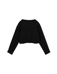Trendy Bead Chain Fake Two Piece Crop Top